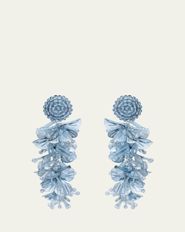 Sequin Tassel Drop Earring